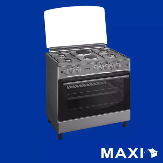 MAXI GAS COOKER 60*90 (4+2) INOX 60 CM * 90 CM