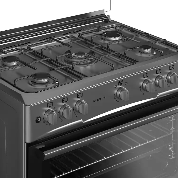MAXI GAS COOKER 60CM * 90CM(5BURNERS) INOX