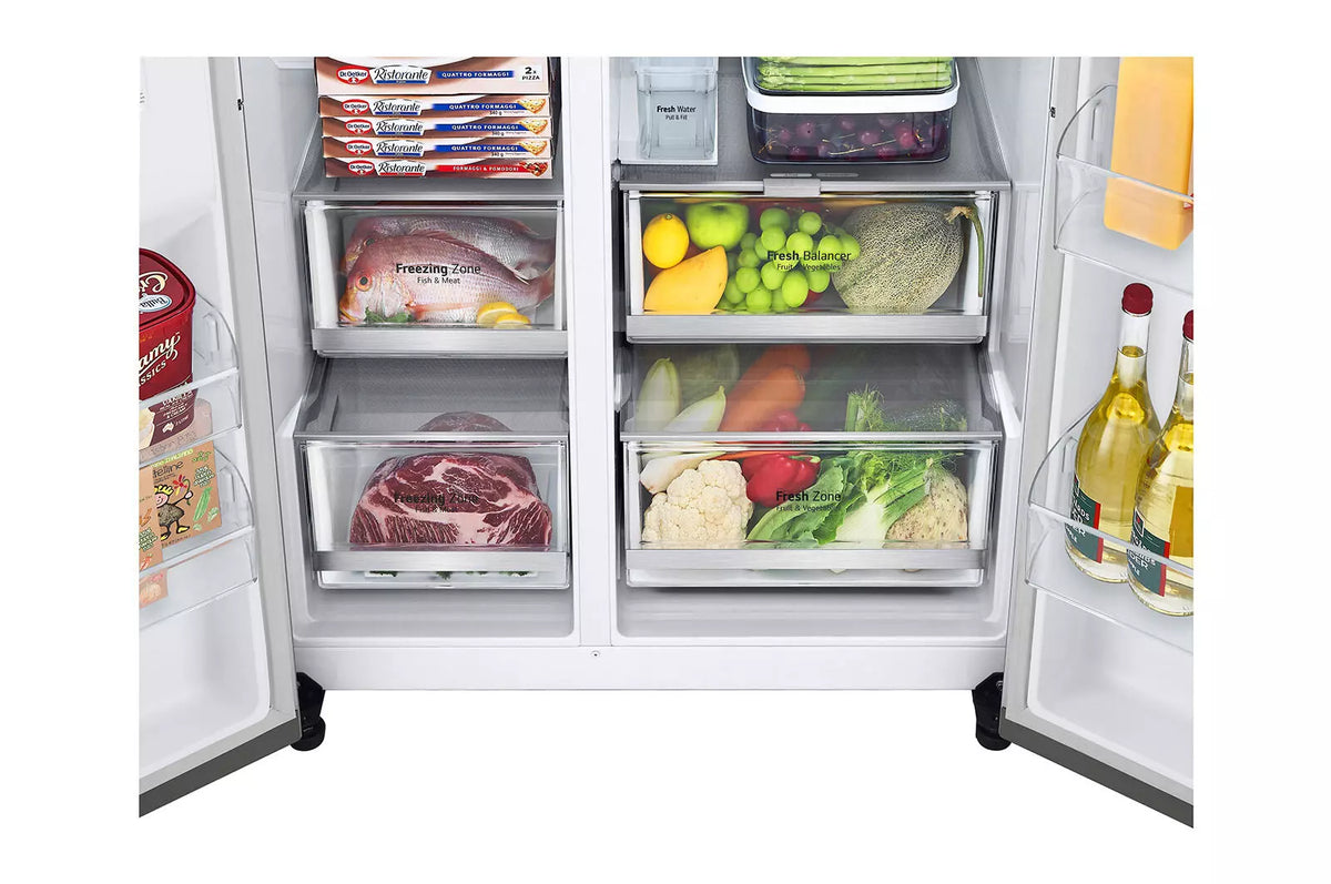 LG SxS Refrigerator 674L (GC-X257CSES) InstaView Door-in-Door