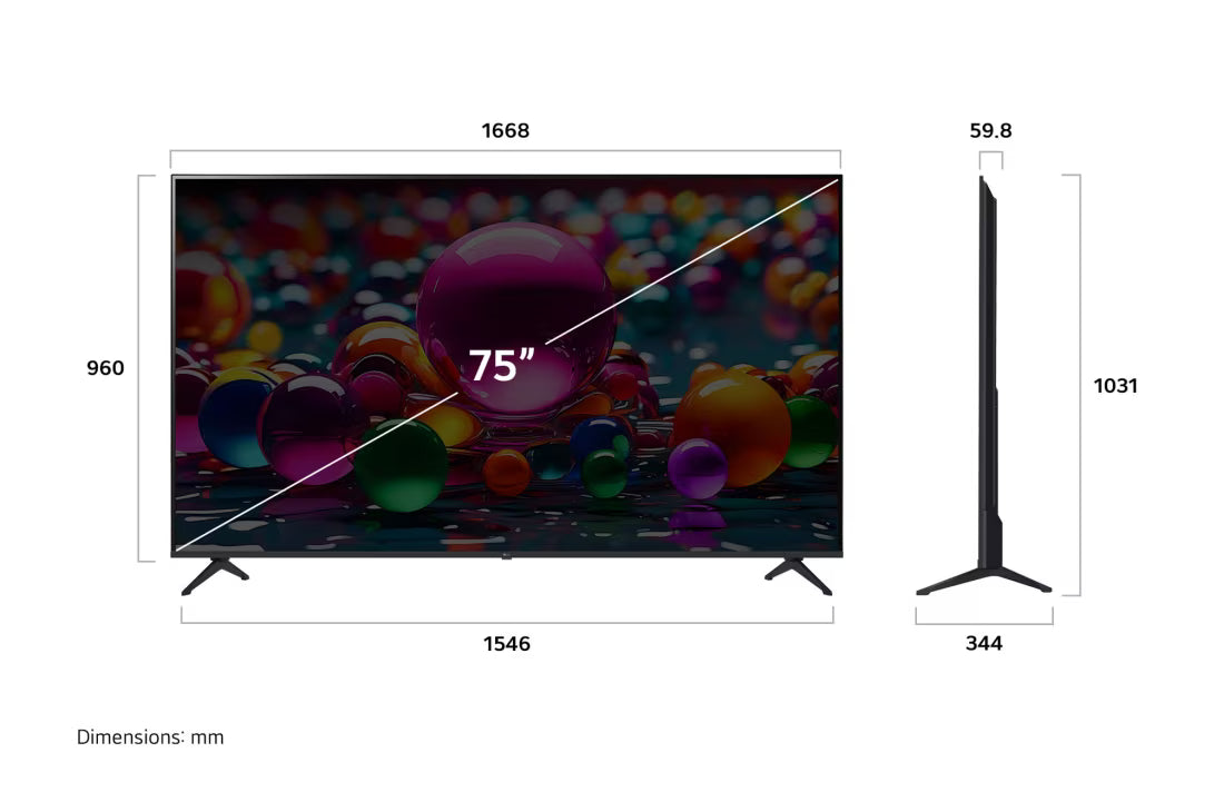 LG TV 75 UA85006LA 75 inch UHD