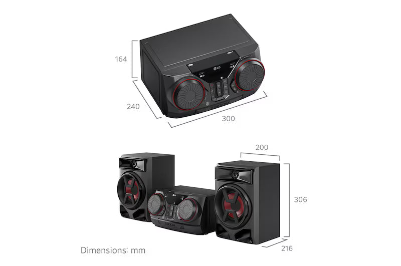 LG AUD 43NCK 300 W