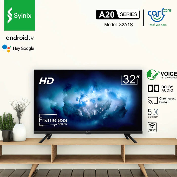 Syinix 32" LED HD ANDROID SMART TV